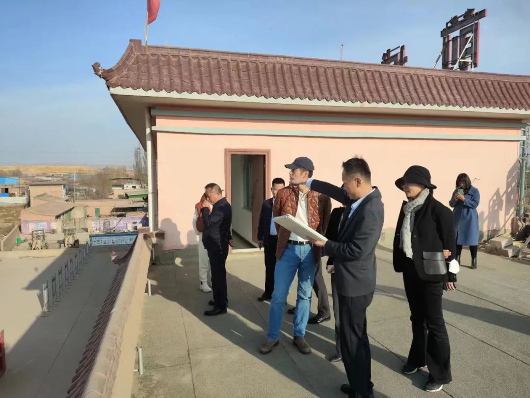 中国城市规划设计院一行考察银东生态综合物流园项目情况